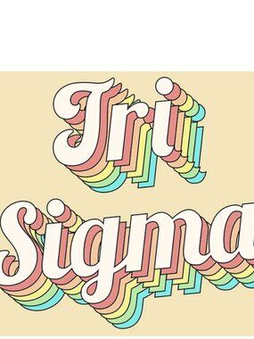 Sigma Sigma Sigma Sorority Flags